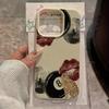 Для iPhone 17 16 15 14 13 12 11 Pro Max Чехол Винтажный Принт Губ Леопардовый Принт Чехол-Поплавок Для iPhone 17Air 16 15Plus X XS XR Funda