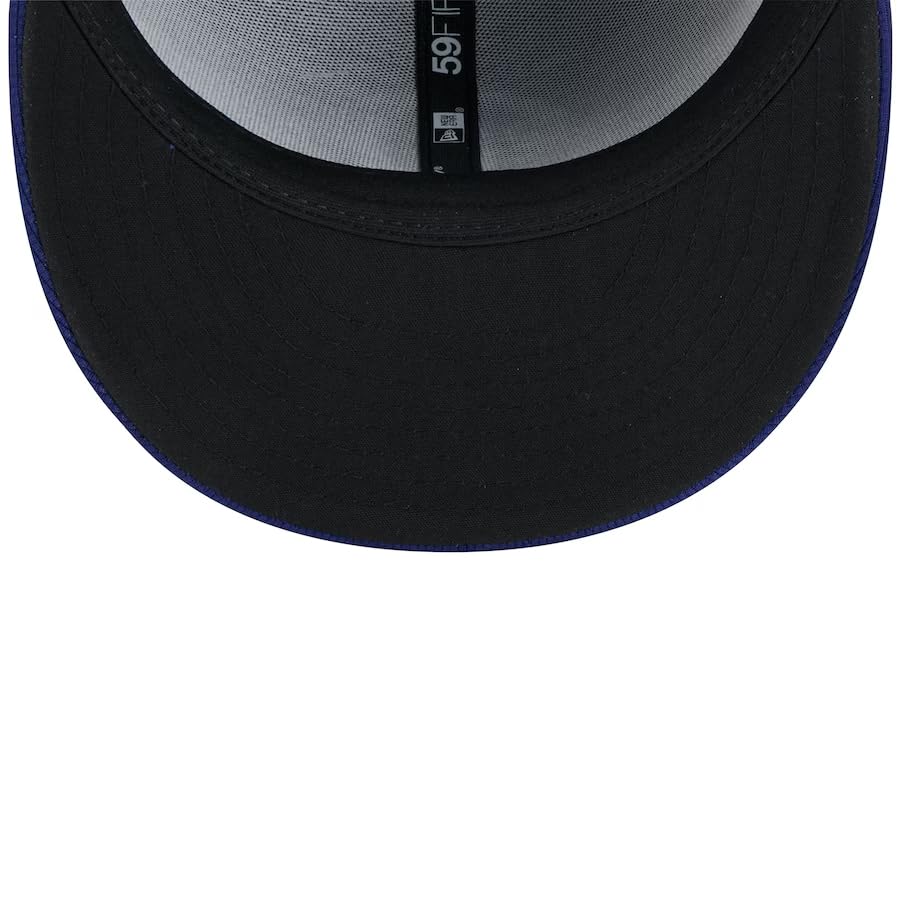 [New Era] 2025 Spring Camp Model Cap, Imported from Overseas, 59FIFTY Los Angeles Dodgers 2025 MLB SPRING TRAINING BP FITTED CAP ROYAL BLUE LOS
