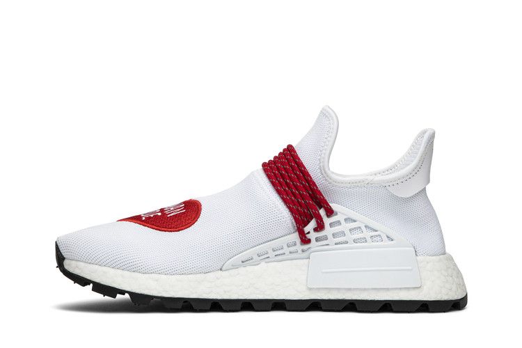 Men's Sneakers adidas NMD HU Pharrell Human Made White Red White/White/Red