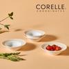 CORELLE Rosemont Ceramic Low Bowl 4p Tableware Ivory-Orange