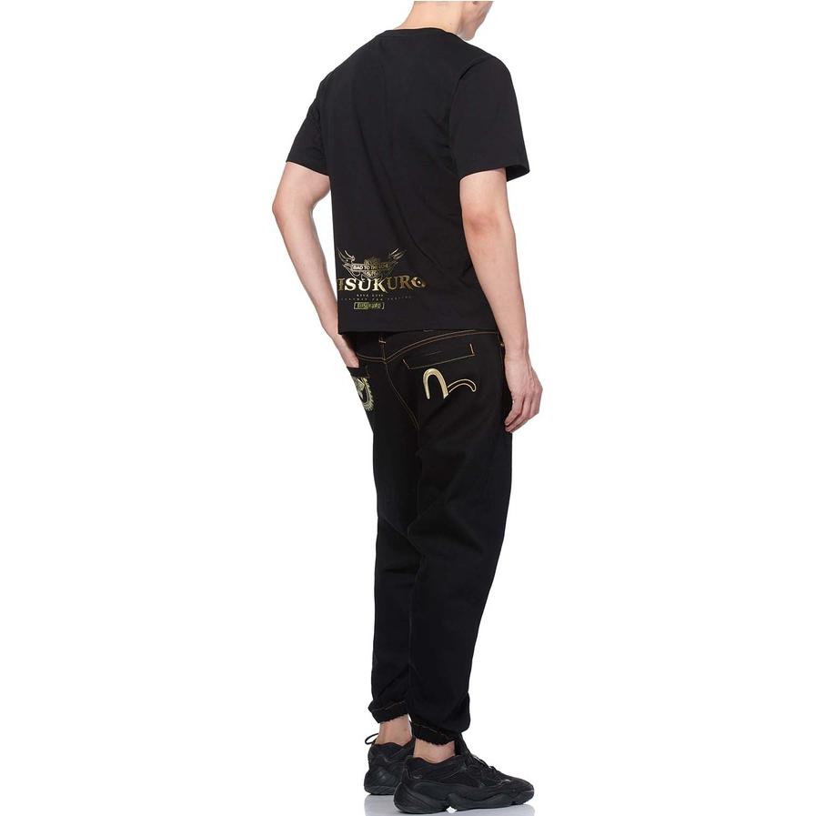EVISU T-Shirts Men's Crew Neck Moderate Straight Fit 2ESGNM0TS618XX