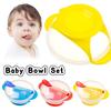 Детская тренировочная миска для кормления ложка с присоской набор посуды новая обеденная миска для ребенка