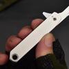Hot Selling Stainless Steel Portable Folding Art Knife Fruit Blade Sharp Outdoor Multifunctional Keychain, Open Express Delivery