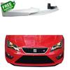 Для Seat Leon MK3 - 5F 2013 - 2016 FR совместимая динамическая удлинительная губа переднего бампера