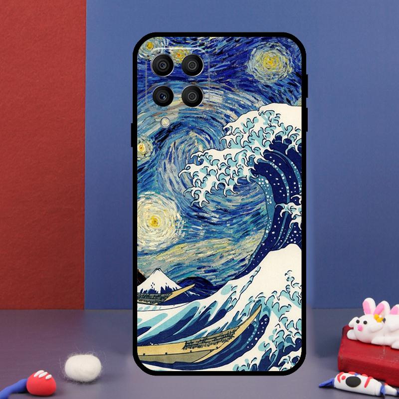 Ван Гог Звездная ночь Для Samsung Galaxy M12 M13 M33 M23 M53 M15 M55 M31 M51 M14 M34 M54 M20 M32 M52 Чехол для телефона