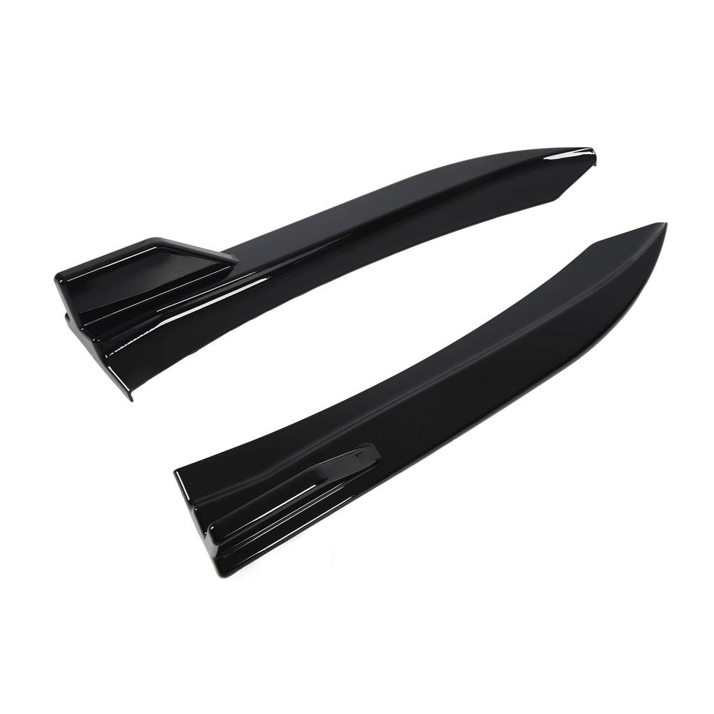 2Pcs Car Rear Bumper Splitter Glossy Black Side Spoiler for 3 Series F30 F31 M Sport 2011 to 2019