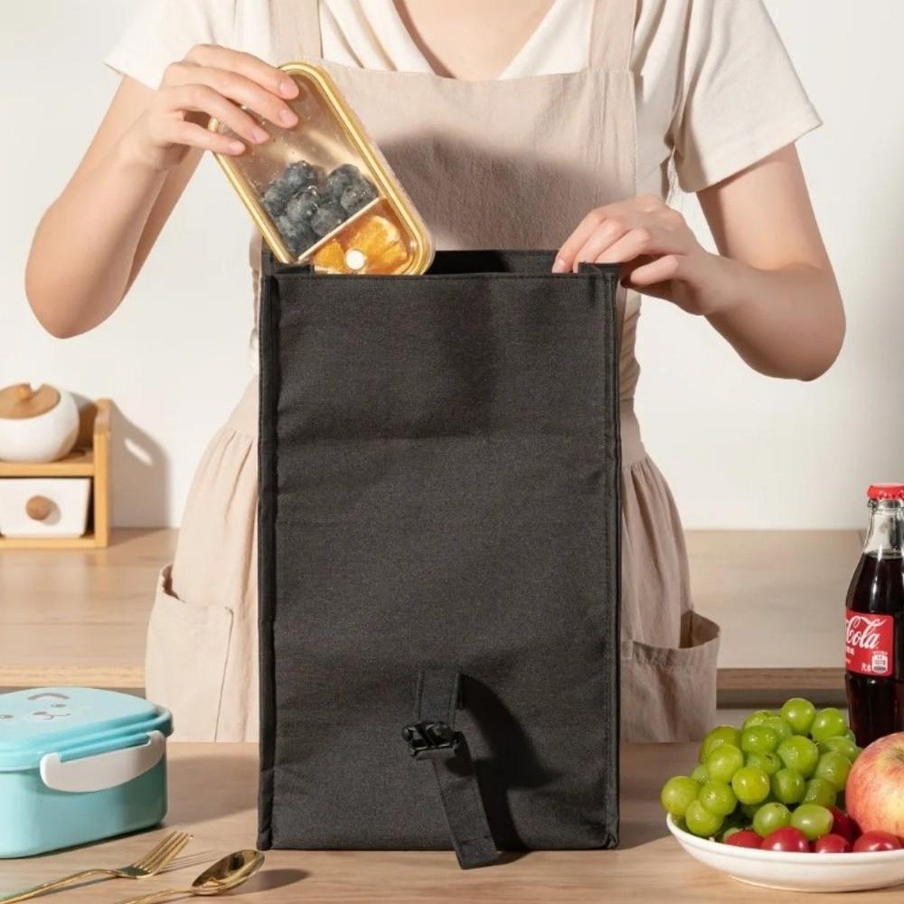 Leak-Proof Thermal Bag Waterproof Picnic Pack Japanese Style Insulated Lunch Bag  Camping