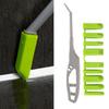 Glass Glue Angle Scraper Sealant Spreader Window Ceramics Tile Joint Repair Tool Applicator For Kitchen Bathroom Sink Shower