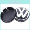 Колпак ступицы Volkswagen 2,6 дюйма Глянцевая отделка Прочный АБС-пластик Идеальная замена потерянным эмблемам