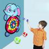 Cartoon Pattern Sticky Ball Children's Dart Board Dart Target Indoor and Outdoor Throwing Sticky Ball Interactive Game