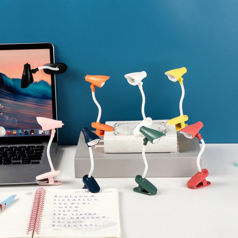 Мини-светильник для книг, складной светодиодный настольный светильник для чтения книг для домашней комнаты, компьютера, ноутбука, ночника, защита глаз