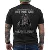 Knight Templar Kneel Before God T-shirt Christian Warrior Of Christ ON BACK