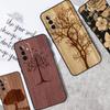 Дерево Цветок Бамбук Деревянный Чехол Для Samsung Galaxy A14 A24 A34 A54 A53 A33 A13 A52 A32 A22 A12 A71 A51 A15 A25 Чехол