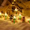 Snowman Christmas  Light String Christmas Tree Xmas Ornaments Light Christmas Lights Strip  Party