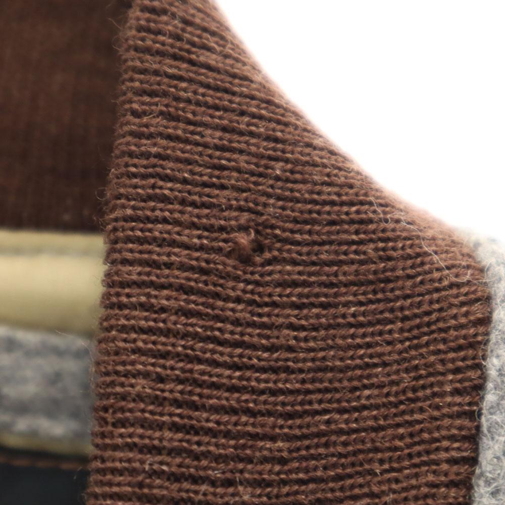 LOST WORLDS Made in USA Melton Jacket M gray Men's Used