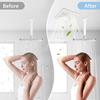Bathroom Exhaust Fan for CeilingHousehold Bath Vent Ventilation Fan 110 CFM 4-in Duct 1.0 Sones Quiet Operation 13W Energy-Savi