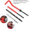 30Pcs Thread Repair Kit M6x0.75 Helicoil Kit Thread Insert Repair Tool Six-piece Suit for Female Thread Repairing