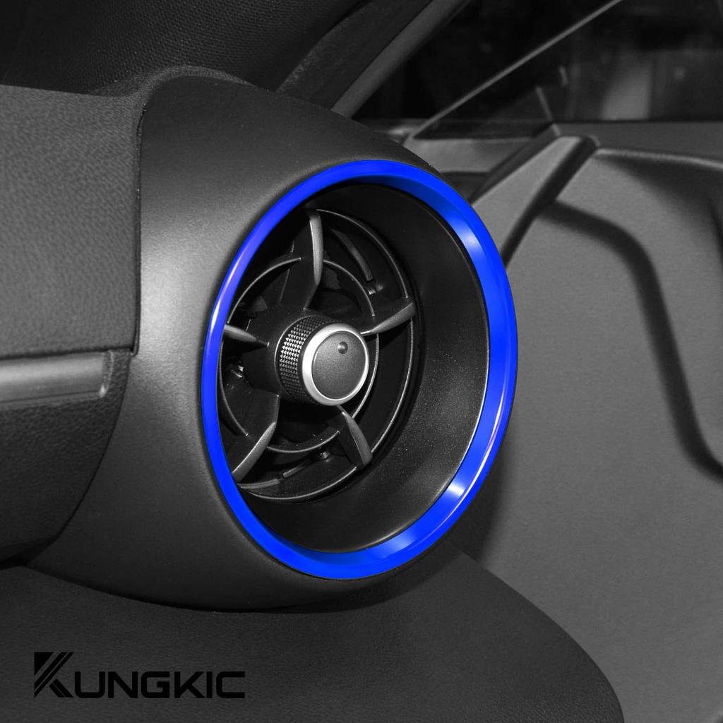 KUNGKIC Toyota GR86ZN8 Subaru BRZZD8202120222023 Эксклюзивный дизайн Алюминиевый сплав Кондиционер Вентиляционное кольцо Декоративное кольцо Внутренняя защитная крышка Inte