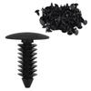 100 Pcs Auto Car Fender & Bumper Shield Fastener Clips for GM #1605396, 1595864; Chrysler 6030441; Ford 388577S, W705589-S300