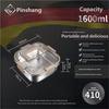 Portable 304 Food Grade Stainless Steel Lunch Box Cute Plastic Fresh-Keeping Kitchen Storage for Outdoor Picnic Refrigerator