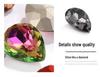 Высококачественный страз K9 в форме слезы для DIY-аксессуаров для украшений - Посеребренная основа с нерегулярным хрустальным стеклянным сверлом, заостренное дно