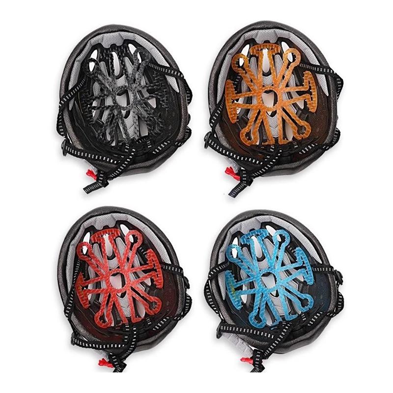 Гибкий шлем, антидеформационный внутренний силиконовый вкладыш, вентилируемый вкладыш для шлема, подкладка для шлема, аксессуары для мотоциклетного шлема