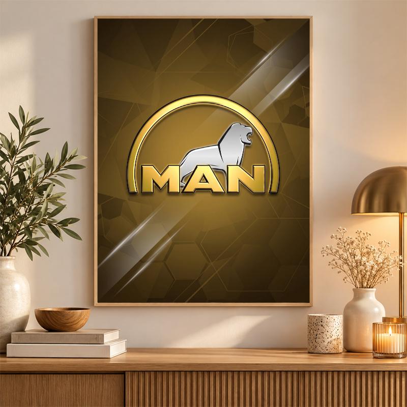 man truck Diamond Painting Kit 5D Full Drill DIY Diamond Mosaic Wall Art Home Decor