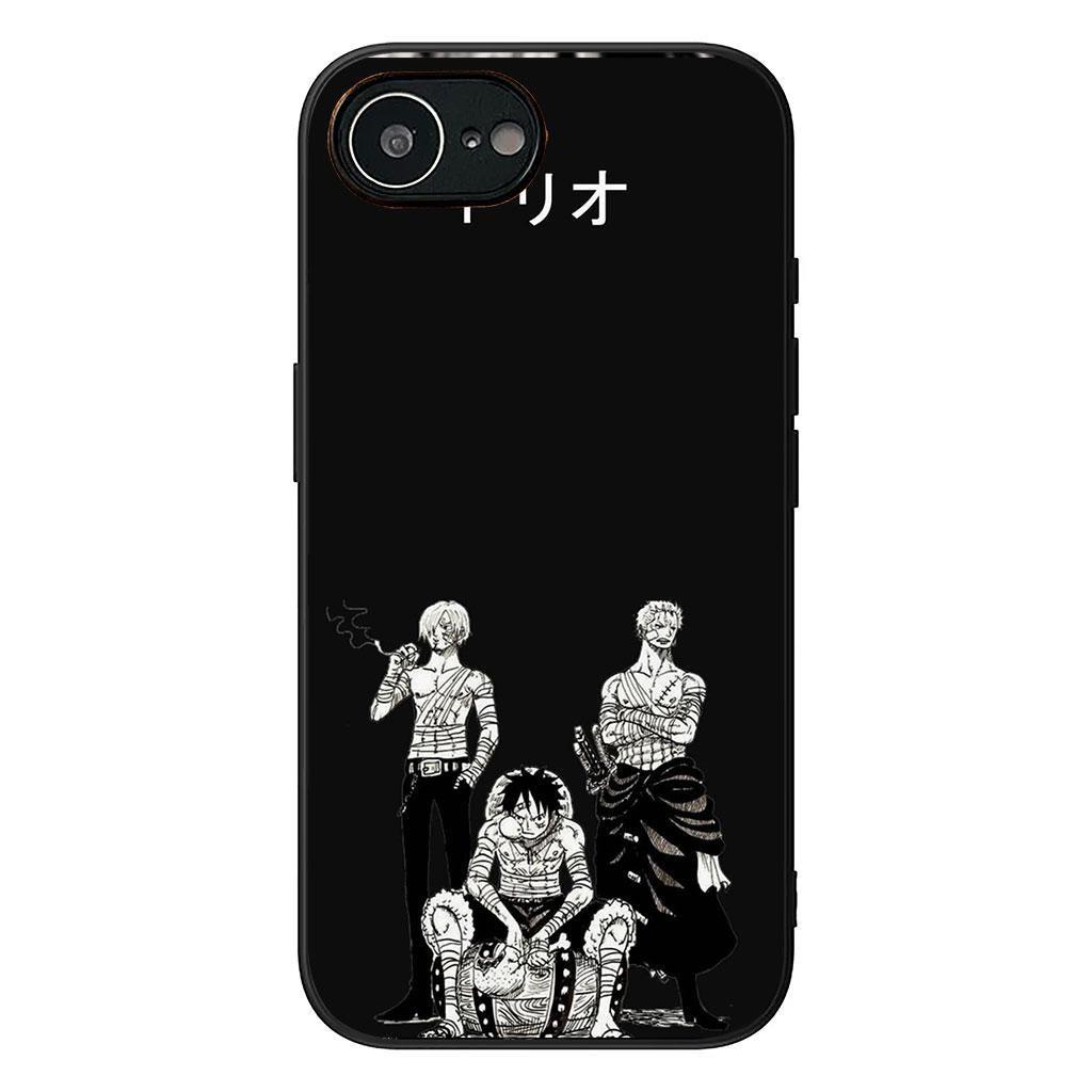 Чехол для OPPO A54 A40 A60 A80 A18 A16 A17 A38 A78 A79 A57 A55 A3 Pro A96 A15 A12 Чехол для телефона One Luffy Sanji Roronoa Zoro Piece