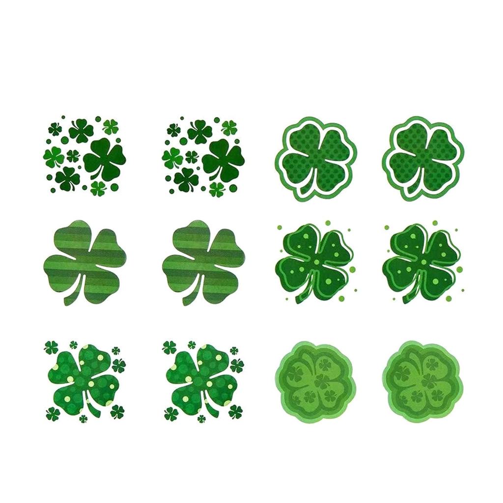 72PC Irish Stickers St. Patrick Small Sticker Set Irish Carnival Party Stickers
