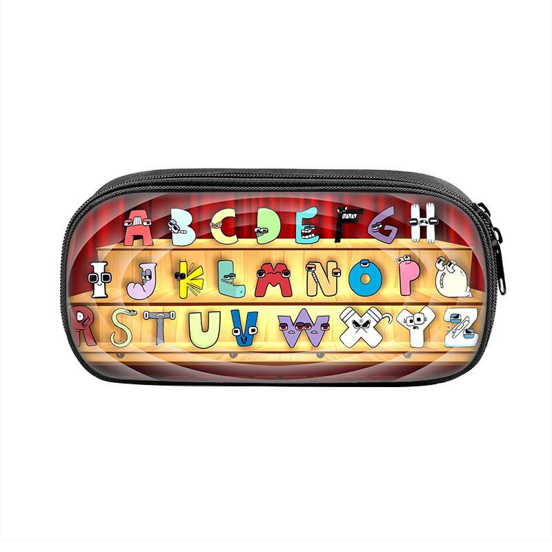 Alphabet Lore Pencil Bag With Easy Access For Elementary And Middle School Students