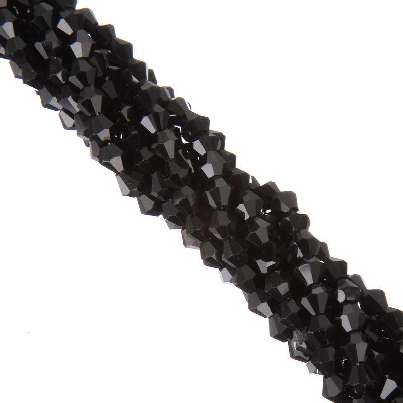 Простые модные 110 шт. свободные бусины для изготовления ювелирных изделий, биконусный браслет, ожерелье, хрустальная бусина 4 мм, сделай сам, для стороны AB, изысканные ювелирные изделия ручной работы