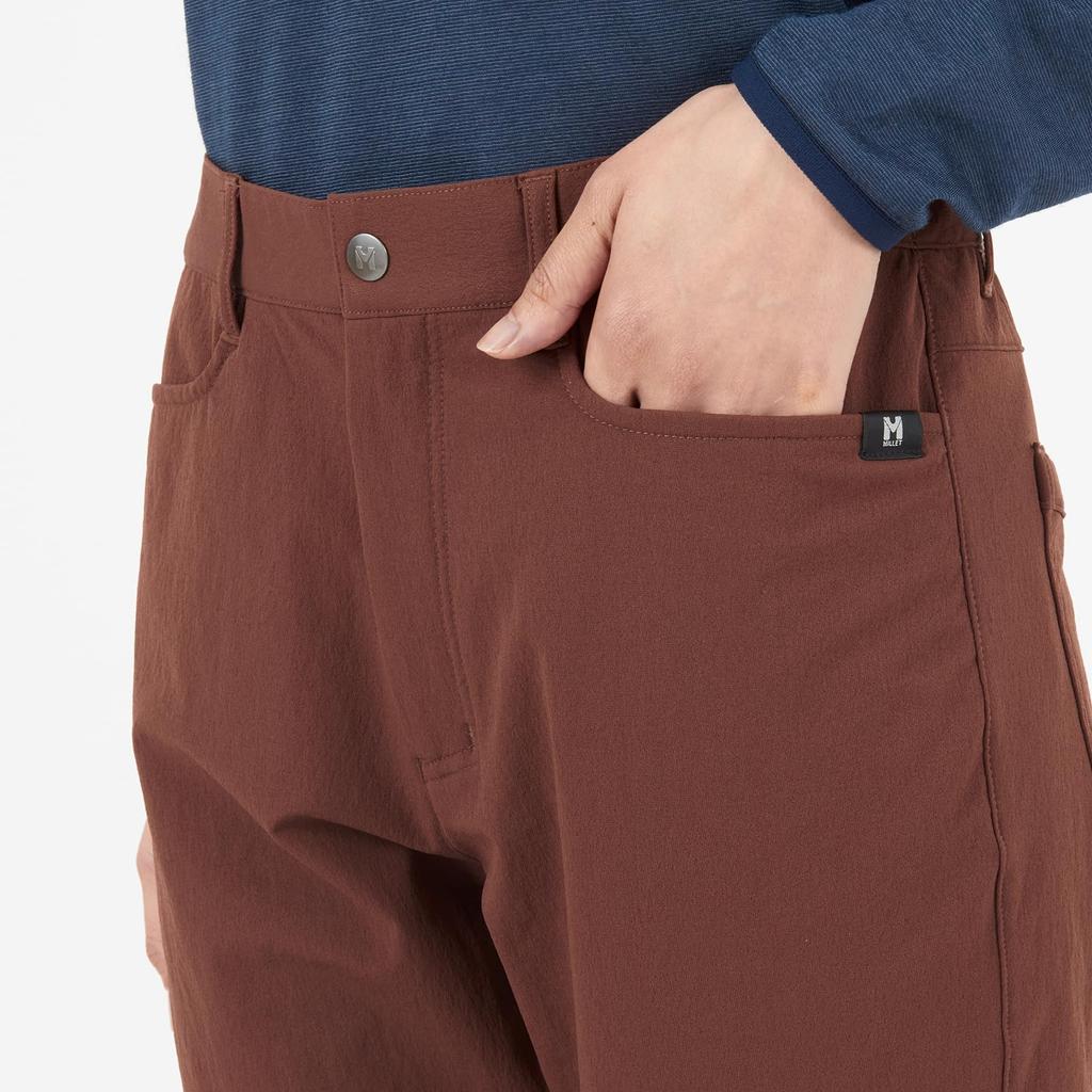 Повседневные брюки Теплые эластичные облегающие брюки II MIV03150 XL [Millet] [Женские] Черный-Нуар (НОВЫЙ ЛОГОТИП)