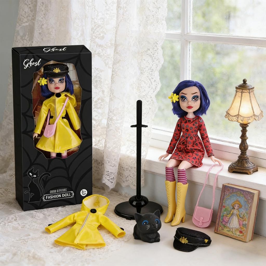 Fashionable Plastic Doll Figures Unique Fashion Clothing And Colorful Hairstyles To Create Perfect Gifts For Children