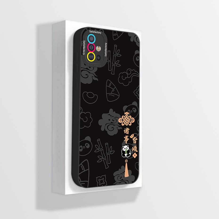 Чехол для Samsung A51 A71 A31 Стильная защита камеры Funda Мягкая задняя крышка из жидкого силикона для Samsung Galaxy A 51 71 31 Coque