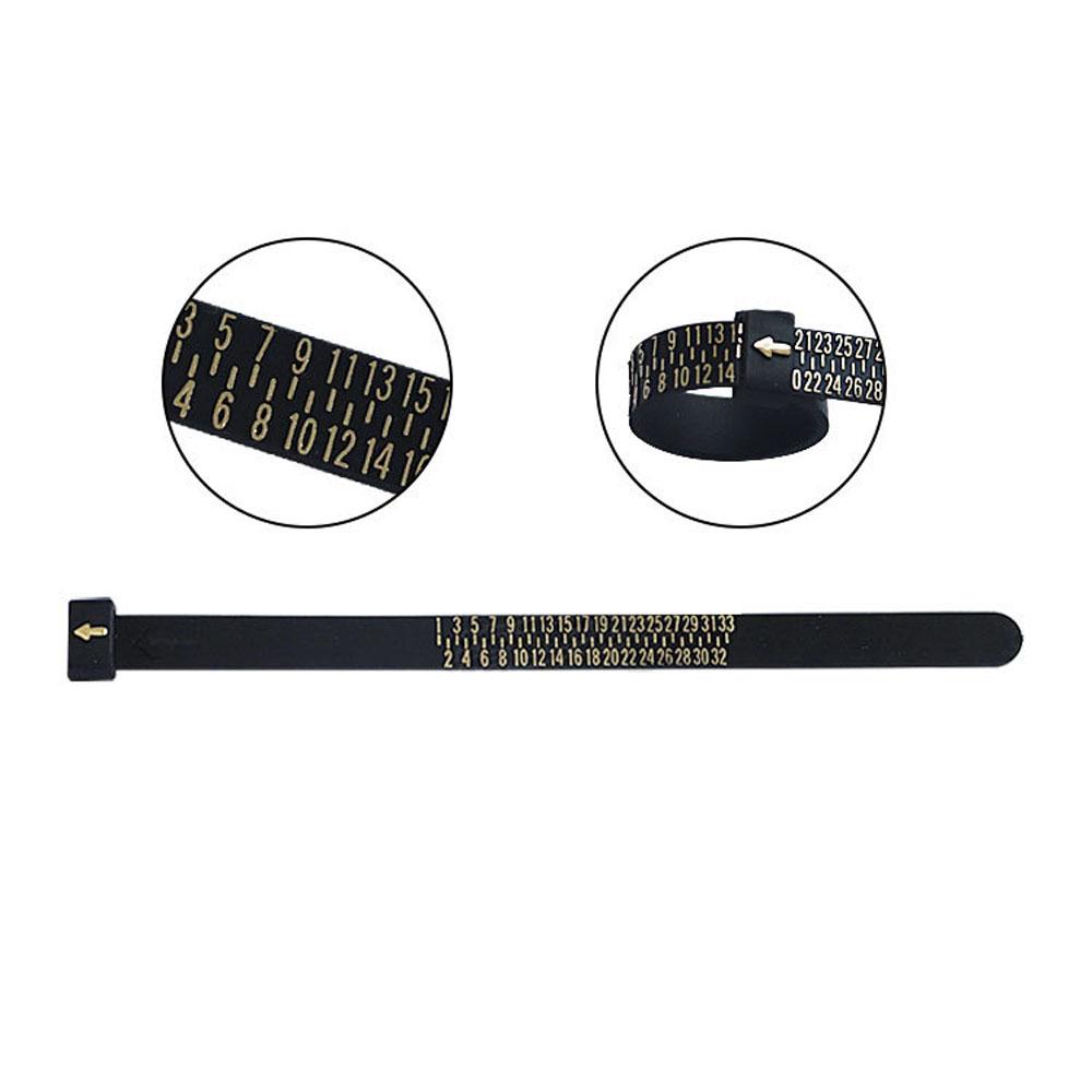 US UK EU Ring Measurement HK JP Soft Ruler For Wedding Band Ring Sizer Jewelry Tools Measure Gauge