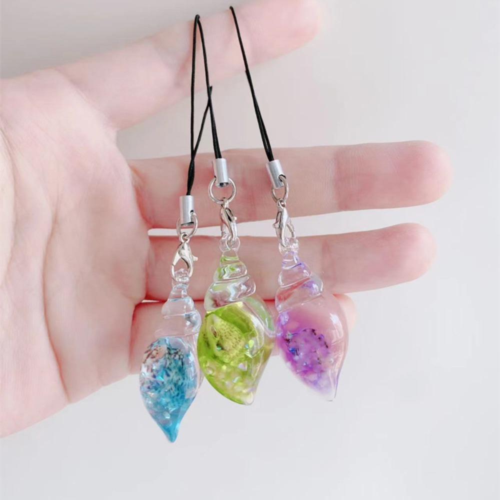 Pendant Mobile Phone Chain Conch Mobile Phone Strap Phone Hanging Rope Telephone Jewelry
