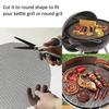 1pc BBQ Non-Stick Reusable Grilling Pad - High Temperature Resistant & Easily Cleaned - Perfect for Barbecue & Baking!