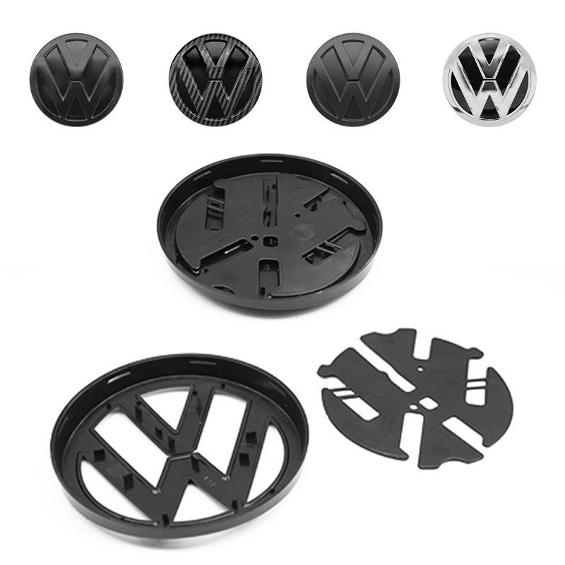 YKPSC1 1Pcs VW 3D Car Cover Front Grille Badge Rear Trunk Emblem Decals Accessories For Volkswagen Golf 7 7.5 MK7 MK7.5 GTI R Rline GTD
