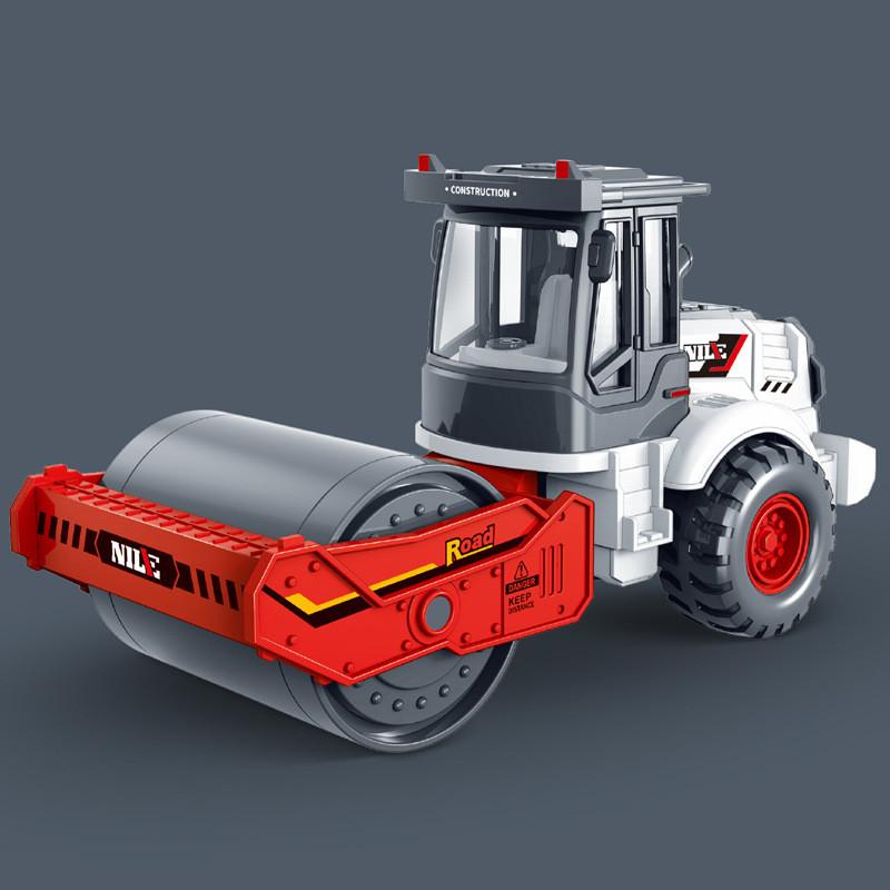 Compactor Children Soil Inertia Engineering Vehicle Toy Car Model Simulation
