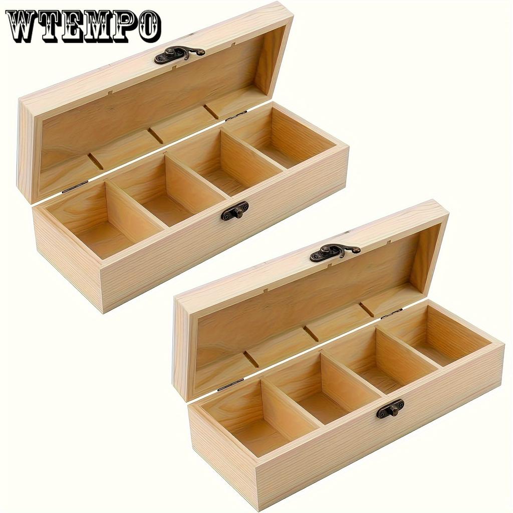 Неокрашенный деревянный ящик для хранения с откидной крышкой своими руками — универсальный органайзер для предметов искусства, поделок, сувениров, специй, орехов, ювелирных изделий