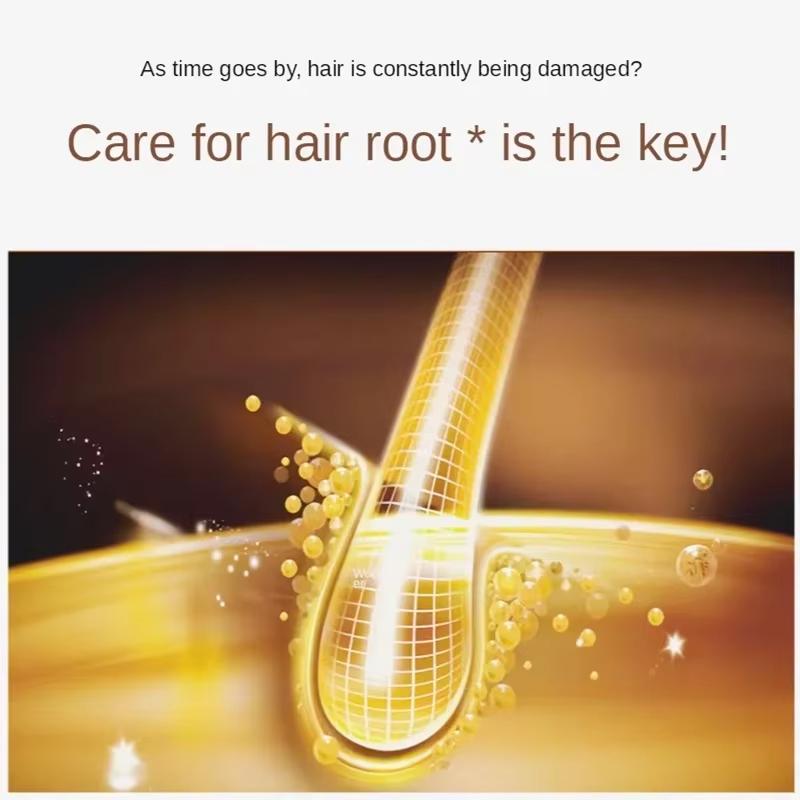 Шампунь с экстрактом имбиря и женьшеня, сапонины из семян чая горца многоцветкового, освежающий шампунь для контроля жирности волос, против перхоти и ухода за волосами