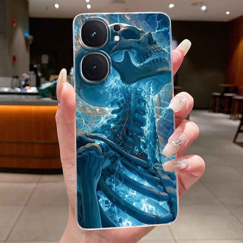 Чехол для Vivo iQOO Neo9 Neo9s Pro+ Neo 9 9s Pro Plus 5G Роскошный Дракон Милый Крутой Мальчики Девочки Прозрачный Чехол для Телефона Задняя Крышка