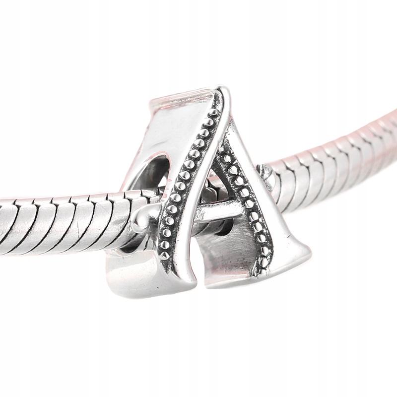 Charms Do Pandora Zawieszka Charms Litera A Srebro 925