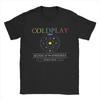 Summer Unisex Unisex Coldplays Rock Band 2024 Tour T Shirts Apparel Pure Cotton Tshirt Clothes Funny Tee Shirt