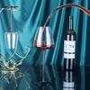 Charming Qi Crystal Burgundy Wine Glass Set