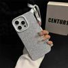 Роскошный блестящий однотонный чехол для телефона с покрытием для iPhone 16 15 14 13 12 Pro Max 14 15 Plus 11, модный блестящий мягкий чехол
