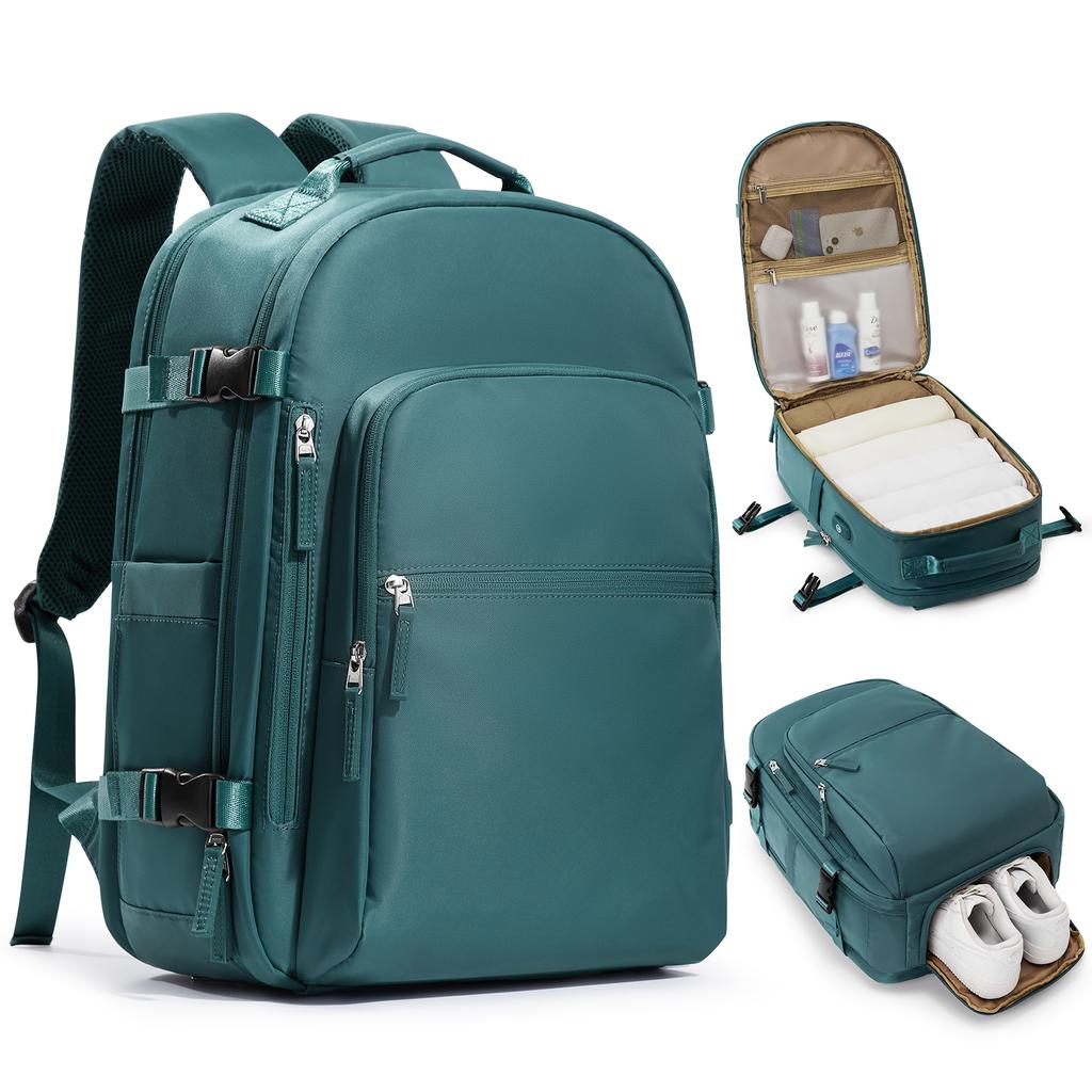 Дорожный рюкзак, легкий деловой рюкзак для руководителей, одобренный для полетов, большой мужской рюкзак для выходного дня, рюкзак для ноутбука 15,6 дюймов