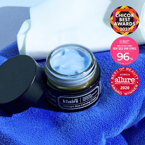 Klairs Midnight Blue успокаивающий крем 30мл