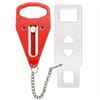 Battery-Free Portable Door Lock Metal Lock Security Door Lock Travel Door Lock  Apartment Safety