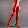 Женские комбинезоны, блестящие глянцевые чулки, эластичные колготки, леггинсы, прозрачные танцевальные фитнес-фитнесы